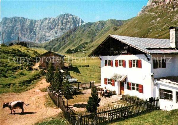 Alpe di Siusi Rifugio Molignon Berghaus Dolomiten
