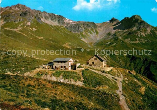 Galtuer Tirol Friedrichshafener Hütte mit Schafbichlj