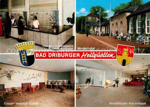 Bad Driburg Heilquellen Wandelhalle Konzertsaal