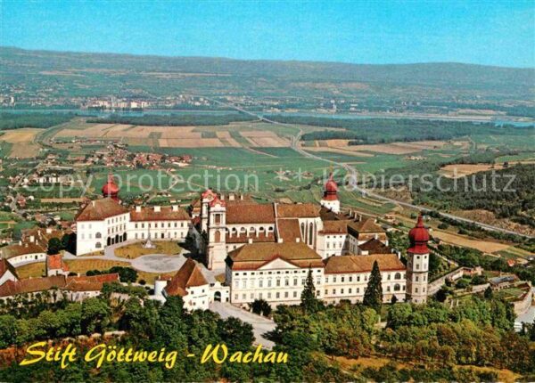 Furth Goettweig Benediktinerstift Göttweig Fliegeraufna