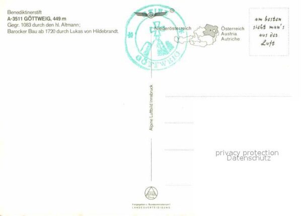 Furth Goettweig Benediktinerstift Göttweig Fliegeraufna – Bild 2