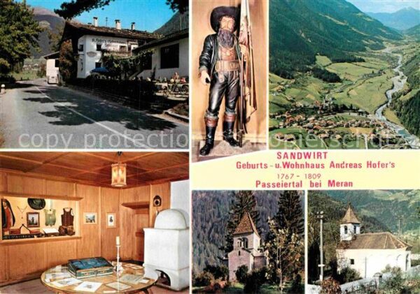 St Leonhard Passeier Sandwirt Geburtshaus Wohnhaus Andreas H