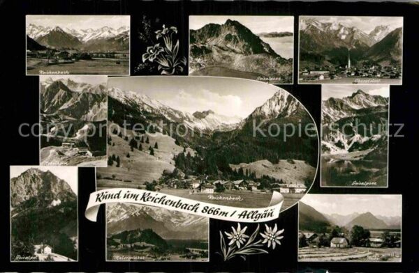 Reichenbach Oberstdorf Geisalpsee Oberstdorf Nebelhorn Malerwi