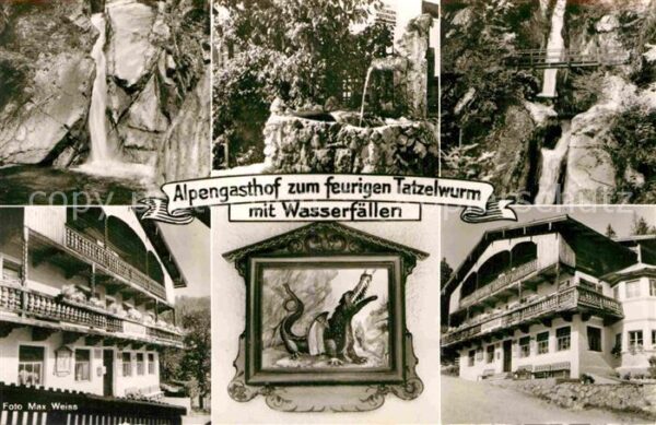 Bayrischzell Alpengasthof zum feurigen Tatzelwurm mi