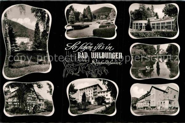 Bad Wildungen Schloss Kurhaus Kuranlagen