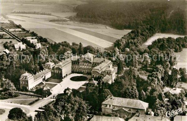 Bad Arolsen Residenzschloss Fliegeraufnahme