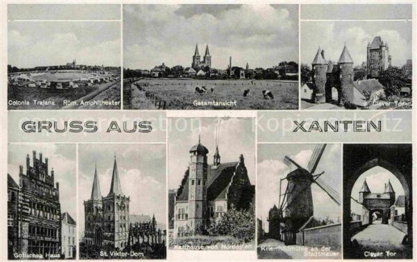 Xanten Röm Amphitheater Kirche Clever Tor Got