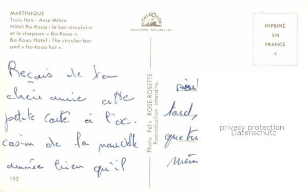 Martinique Trois Ilets Anse Mitan Hotel Ba Koua – Bild 2