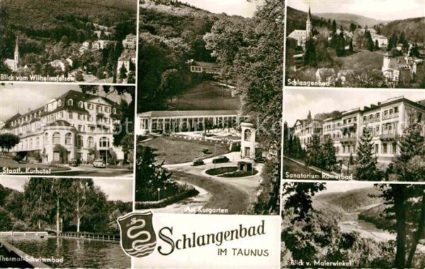 Schlangenbad Taunus Wilhelmsfelsen Kurhotel Schlangenbad Sa