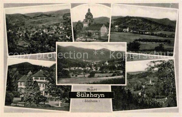 Suelzhayn Panorama Kirche Kurhaus