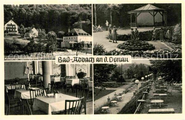 Bad Abbach Kurhaus Waldfrieden Gaststube Kurpark