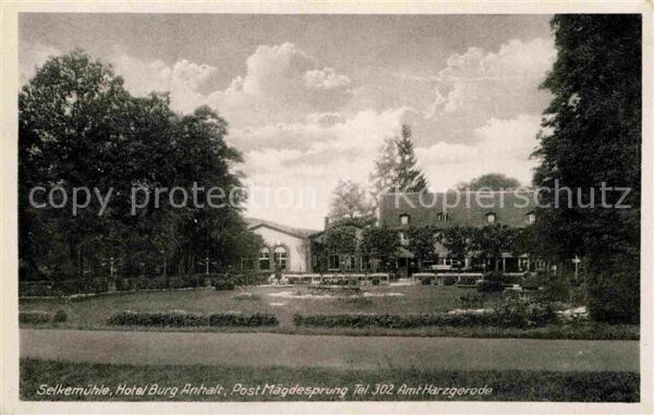 Maegdesprung Selkemühle Hotel Burg Anhalt