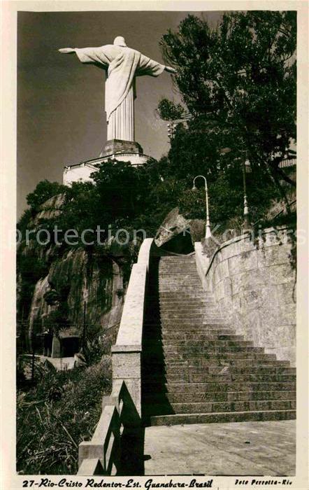 Rio de Janeiro Cristo Redentor Est Guanabara