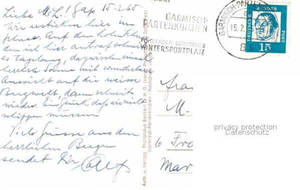 Garmisch-Partenkirchen Pfeiffer Alm mit Zugspitze – Bild 2