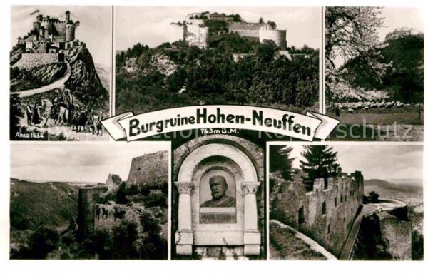 Neuffen Burgruine Hohen Neuffen Anno 1534 Eduar