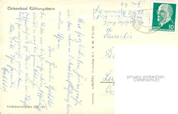 Kuehlungsborn Ostseebad Urlauberheim Jochen Weigert – Bild 2