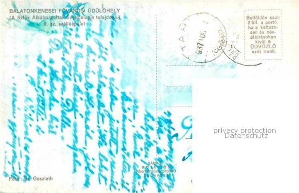 Balatonkenese Fövarosi Üdülöhely – Bild 2