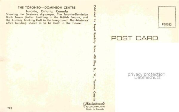 Toronto Canada Dominion Centre – Bild 2