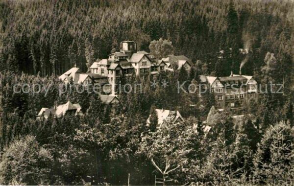 Schierke Harz FDGB Erholungsheim Hermann Dunker