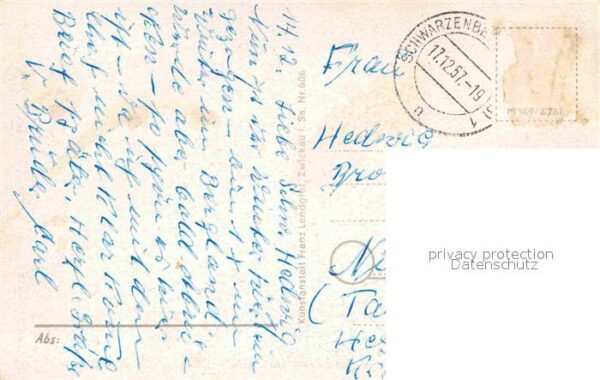 Aue Erzgebirge Teilansicht – Bild 2