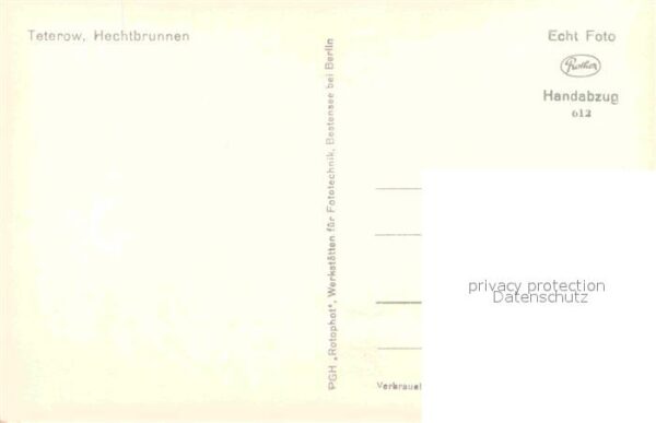Teterow Mecklenburg Vorpommern Hechtbrunnen – Bild 2