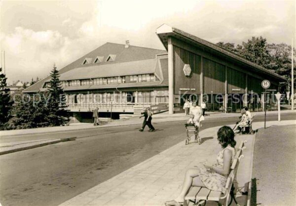 Oberhof Thueringen Grossgaststätte Oberer Hof