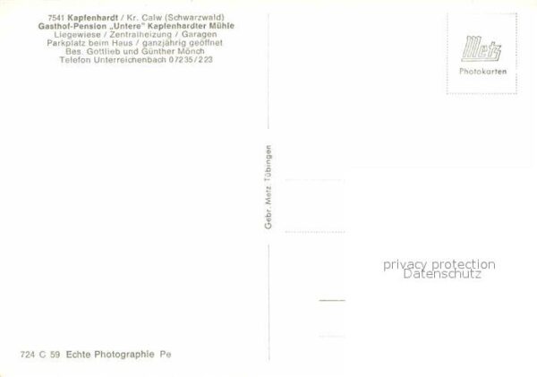 Kapfenhardt Gasthof Pension Untere Kapfenhardter Mü – Bild 2
