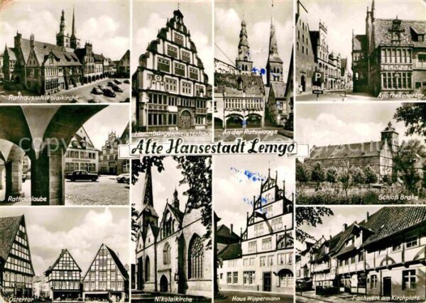 Lemgo Rathaus Nikolaikirche Hexenbürgermeiste