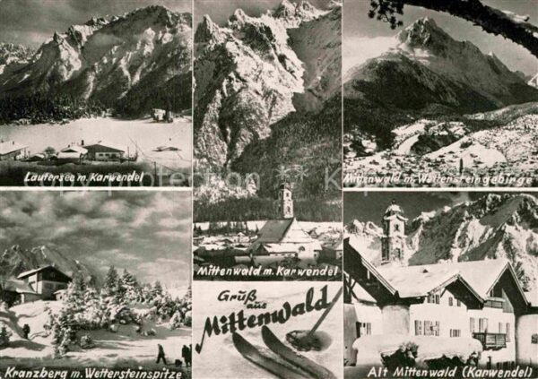 Mittenwald Bayern Lautersee Karwendel Wettersteingebirge