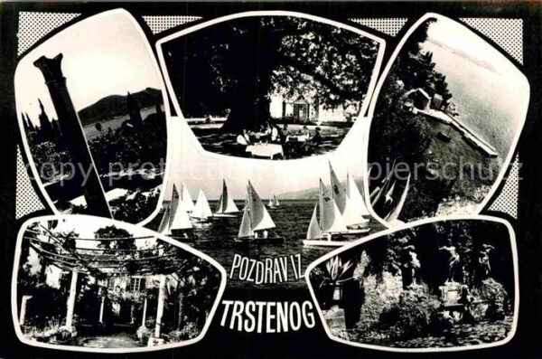 Trsteno Croatia Teilansichten