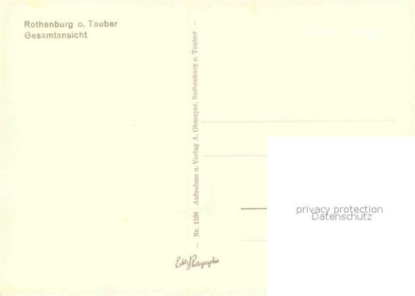 Rothenburg Tauber Panorama – Bild 2