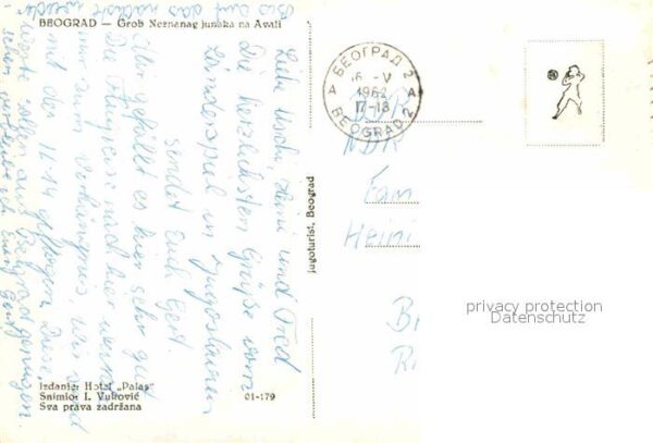 Beograd Belgrad Salutation de la Foire – Bild 2