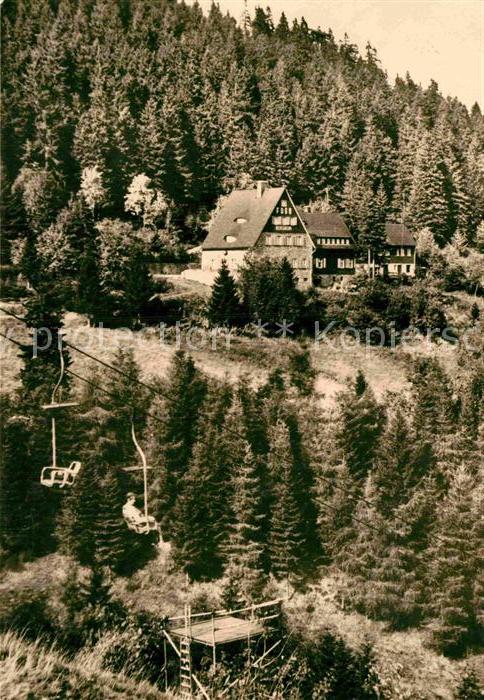 Oberwiesenthal Erzgebirge FDGB Erholungsheim Bergheim