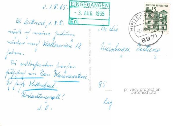 Hinterstein Bad Hindelang Zipfelsalper Wasserfälle Willersalpe Hi – Bild 2