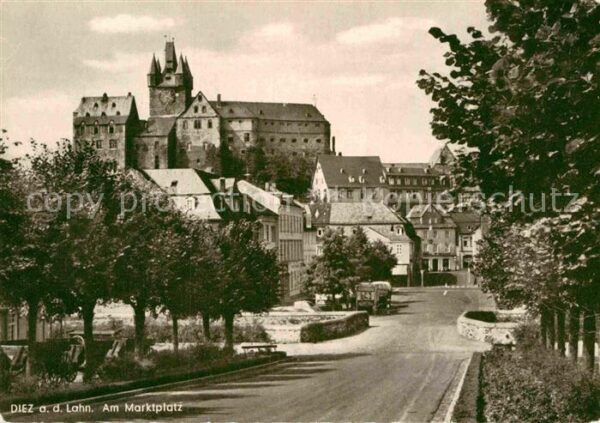 Diez Lahn Marktplatz Schloss