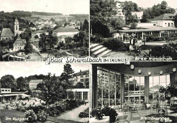 Bad Schwalbach An der Wandelhalle Im Kurpark Weinbrunn