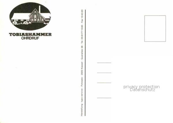 Ohrdruf Tobiashammer Details – Bild 2
