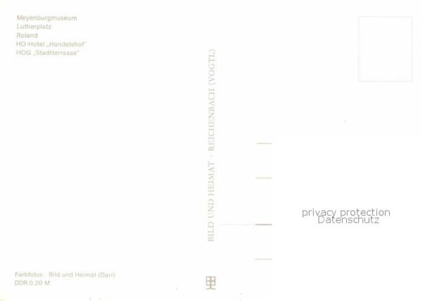 Nordhausen Thueringen Meyenburgmuseum Lutherplatz Roland HO H – Bild 2