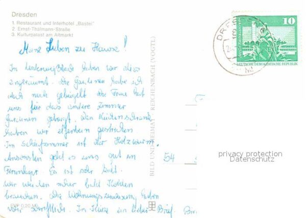 Dresden Restaurant und Interhotel Bastei Thälma – Bild 2
