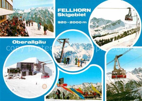 Fellhorn Bergkiosk Kanzelwand Terrasse Seilbahn