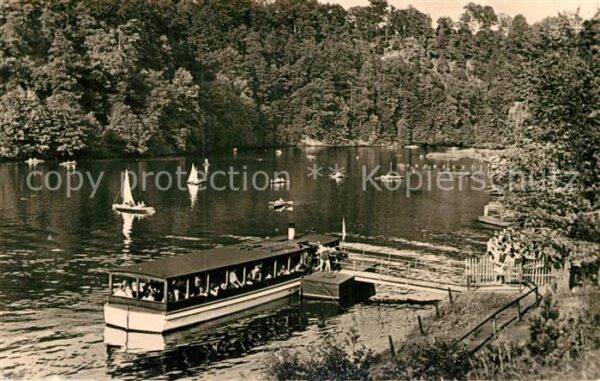 Talsperre Kriebstein Bootsstation Lauenhain