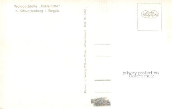 Schwarzenberg Erzgebirge Waldgaststätte Köhlehütte – Bild 2