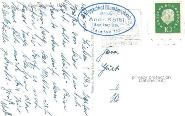 Bad Toelz Blomberghaus mit Benediktenwandgruppe P – Bild 2