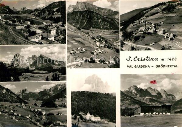 Val Gardena S. Cristina Fliegeraufnahmen