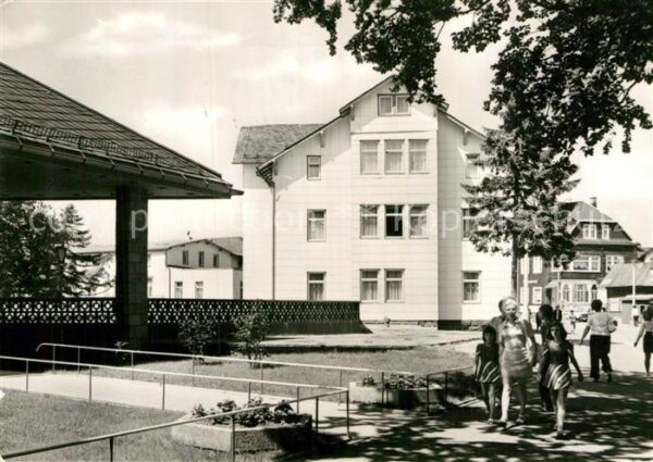 Oberhof Thueringen Richard-Eiling-Heim Erholungsheim der Z