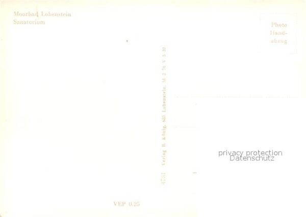 Bad Lobenstein Thueringen Sanatorium – Bild 2