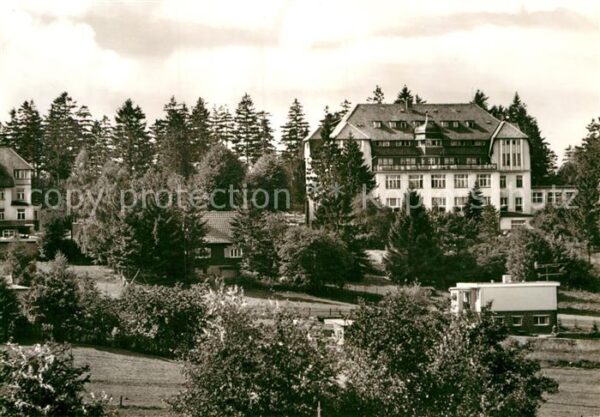 Friedrichsbrunn Harz Sanatorium Ernst Thälmann