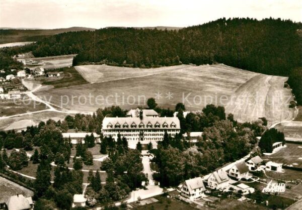 Bad Duerrheim Fliegeraufnahme Kuranstalt