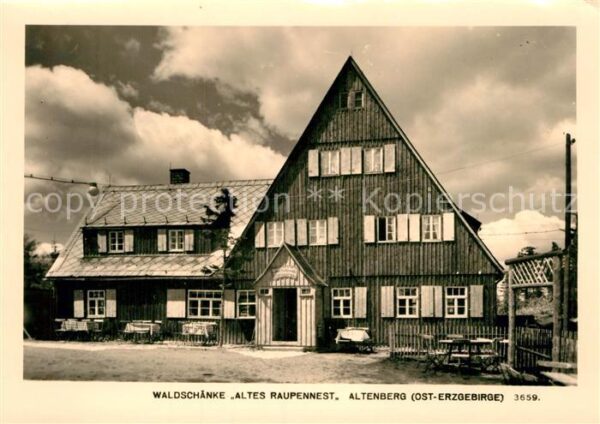 Altenberg Erzgebirge Waldschänke Altes Raupennest