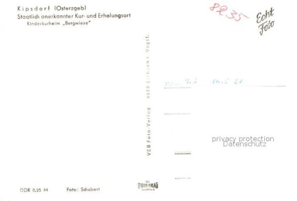Kipsdorf Kinderkurheim Bergwiese – Bild 2